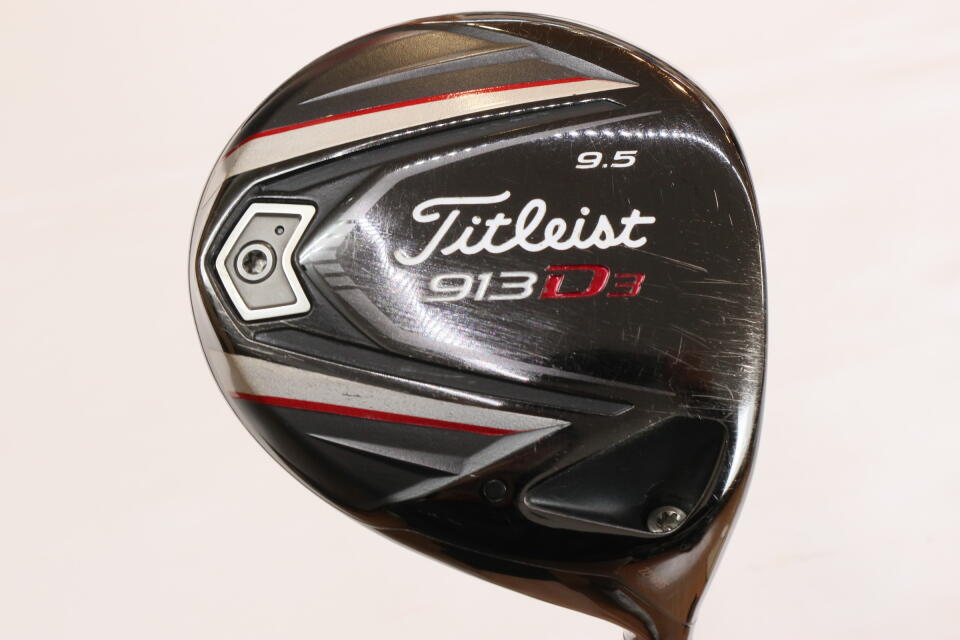 【中古】タイトリスト 913D3 ドライバー 9.5° Sフレックス 45.0インチ ツア?AD　DJ-6 リシャフト品 Cランク 右利き用 Titleist ゴルフクラブ ゴルフドゥ ゴルフ用品 GOLF DO 中古ゴルフクラブ