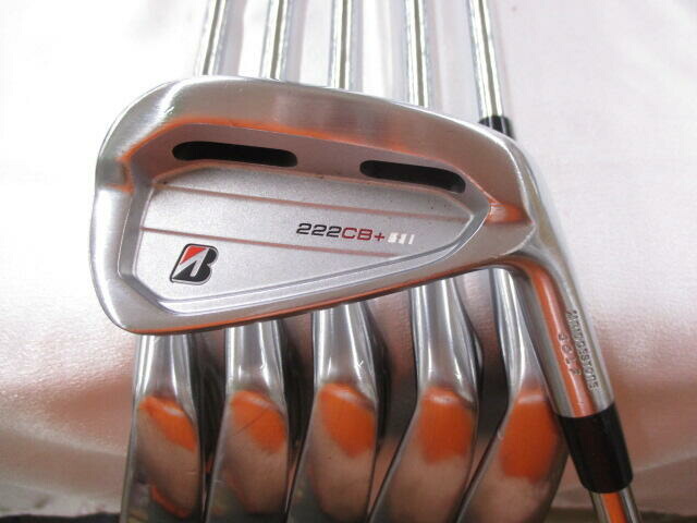 【中古】ブリヂストン 222CB+ アイアンセット 24° Sフレックス 38.0インチ NSプロ950GH neo Cランク 右利き用 BRIDGESTONE ゴルフクラブ ゴルフドゥ ゴルフ用品 GOLF DO 中古ゴルフクラブ
