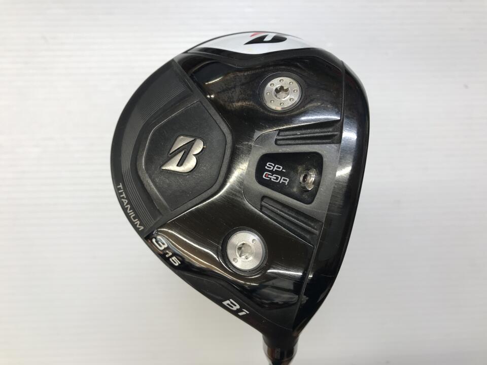 【中古】ブリヂストン B1ST フェアウェイウッド 3W 15° Sフレックス 43.0インチ ヘッドカバーあり VENTUS BS6 Cランク 右利き用 BRIDGESTONE ゴルフクラブ ゴルフドゥ ゴルフ用品 GOLF DO 中古ゴルフクラ
