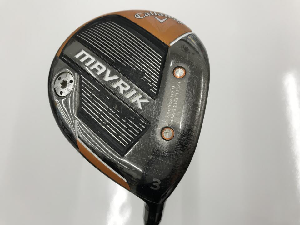 【中古】キャロウェイ MAVRIK フェアウェイウッド 3W 15° Sフレックス 43.25インチ Speeder EVOLUTION6FW 60 リシャフト品 Cランク 右利き用 Callaway ゴルフクラブ マーベリック ゴルフドゥ ゴルフ用品 GOL