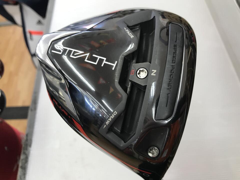 【中古】テーラーメイド STEALTH PLUS+ ドライバー 9° Sフレックス 45.25インチ ヘッドカバーあり TENSEI RED TM50 リシャフト品 Cランク 右利き用 Taylormade ゴルフクラブ ステルスプラス ゴルフドゥ ゴ