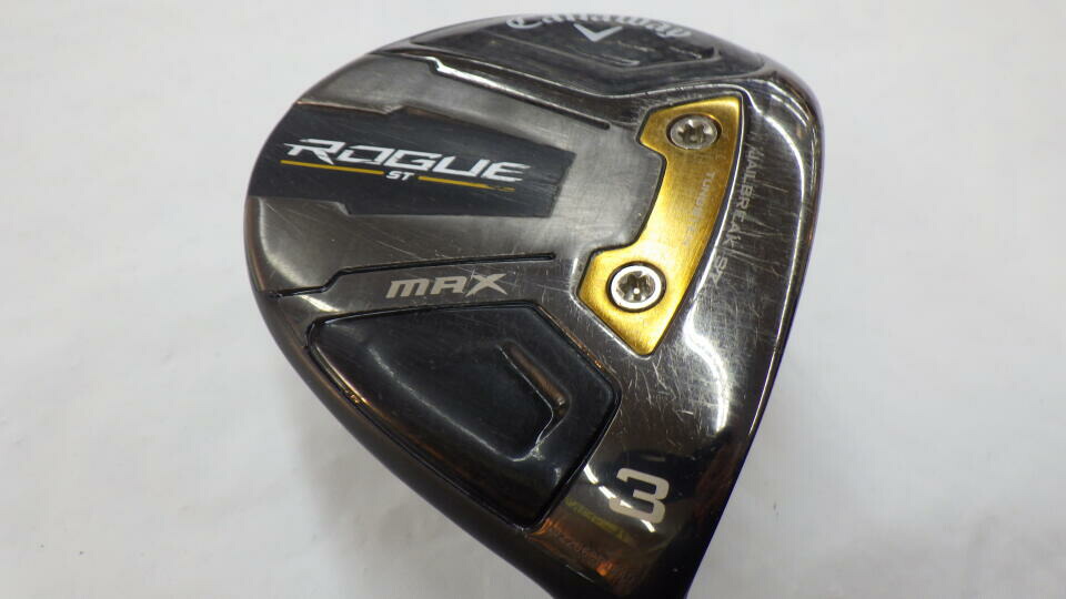 【中古】キャロウェイ ROGUE ST MAX フェアウェイウッド 3W 15° SRフレックス 43.0インチ ヘッドカバーあり VENTUS 5 for Callaway Cランク 右利き用 Callaway ゴルフクラブ ローグSTマックス ゴルフドゥ ゴ