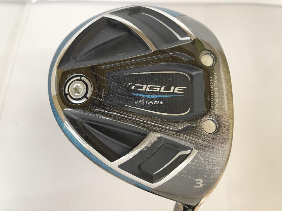 【中古】キャロウェイ ROGUE STAR フェアウェイウッド 3W 15&deg; SRフレックス 43.25インチ Speeder EVOLUTION for CW 50 Dランク 右利き用 Callaway ゴルフクラブ ローグスター ゴルフドゥ ゴルフ用品 GOLF DO 中｜ゴルフ ドゥ 中古クラブ店