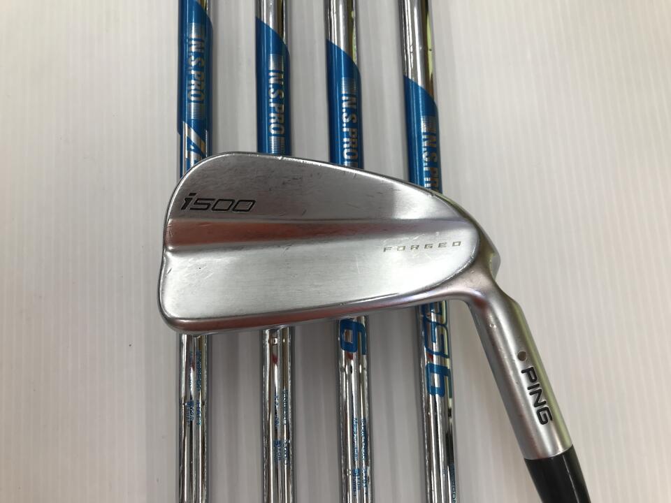 【中古】ピン i500 アイアンセット 25.5° 38.0インチ NSプロ Zelos 6 リシャフト品 Cランク 右利き用 PING ゴルフクラブ ゴルフドゥ ゴルフ用品 GOLF DO 中古ゴルフクラブ