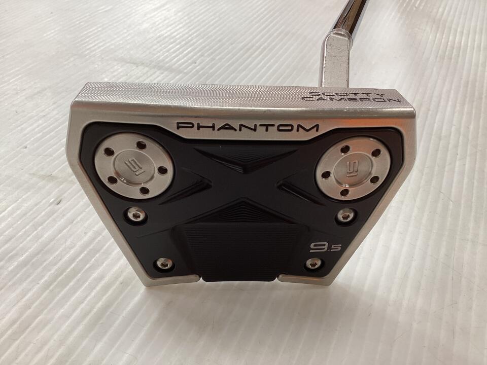 【中古】タイトリスト SC PHANTOM 9.5 2024 パター 34.0インチ ヘッドカバーあり オリジナルスチール Cランク 右利き用 Titleist ゴルフクラブ スコッティキャメロン ファントム ゴルフドゥ ゴルフ用