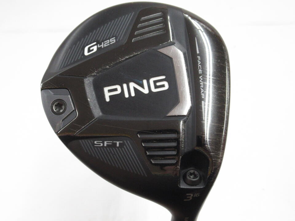【中古】ピン G425 SFT フェアウェイウッド 3W 16° Sフレックス 43.25インチ ヘッドカバーあり Speeder SLK 6 リシャフト品 Cランク 右利き用 PING ゴルフクラブ ゴルフドゥ ゴルフ用品 GOLF DO 中古ゴル