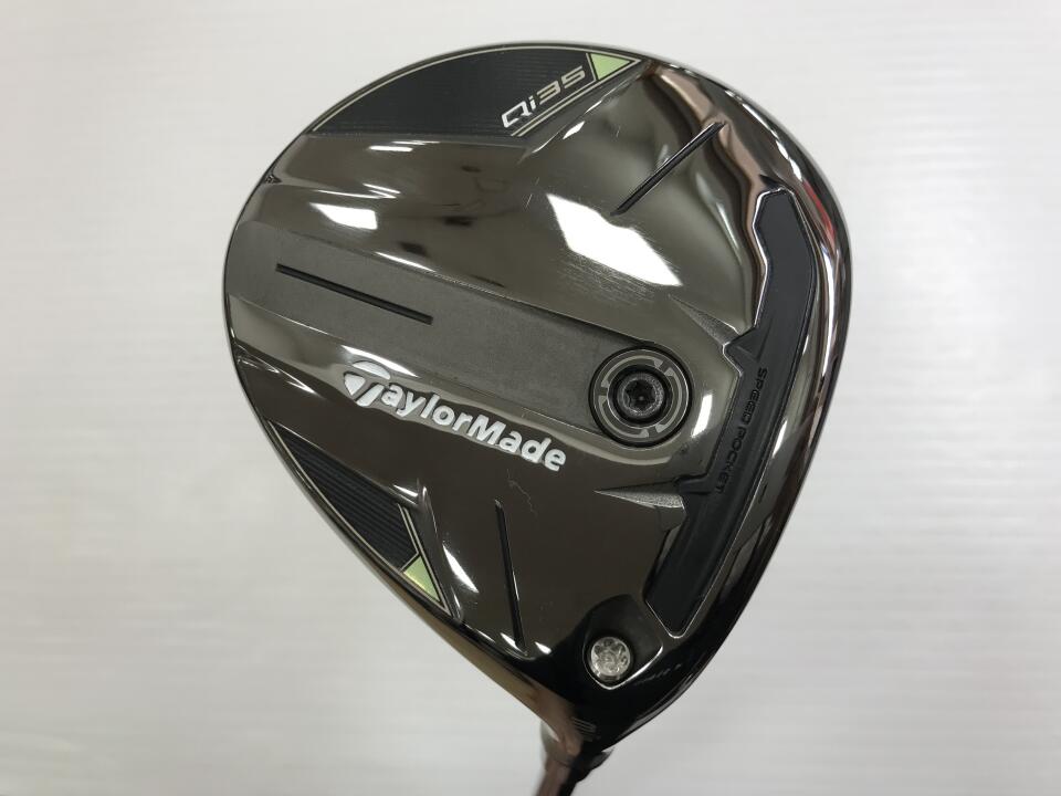 【中古】テーラーメイド Qi35 フェアウェイウッド 3W 15° 42.75インチ ヘッドカバーあり trpx RED-HOTFW TYPE-P リシャフト品 Cランク 右利き用 Taylormade ゴルフクラブ ゴルフドゥ ゴルフ用品 GOLF DO 中
