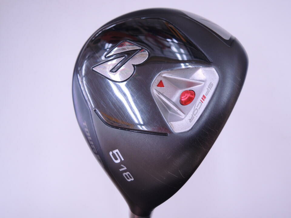 【中古】ブリヂストン TOUR B X-F フェアウェイウッド 5W 18° Sフレックス 42.5インチ ヘッドカバーあり Speeder 661 EVOLUTION 7 Cランク 右利き用 BRIDGESTONE ゴルフクラブ ツアービーエックスエフ ゴル