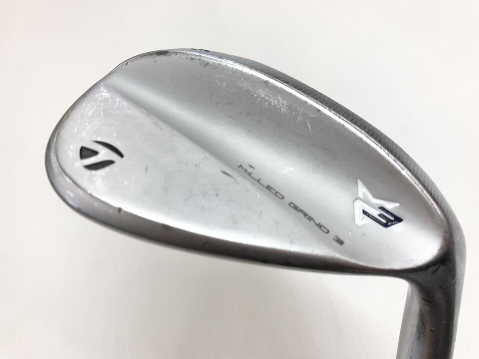 【中古】テーラーメイド MILLED GRIND 3 クローム ウェッジ 56° Sフレックス 35.25インチ NSプロ MODUS 3 TOUR 105 Dランク 右利き用 Taylormade ゴルフクラブ ミルドグラインド3 ゴルフドゥ ゴルフ用品 GOLF