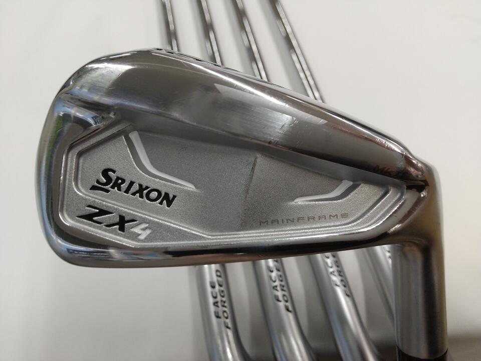 【中古】ダンロップ SRIXON ZX4 Mk2 アイアンセット 25.5° Sフレックス 37.5インチ NSプロ Zelos 8 Cランク 右利き用 DUNLOP ゴルフクラブ スリクソンZX4 MK2 ゴルフドゥ ゴルフ用品 GOLF DO 中古ゴルフクラ