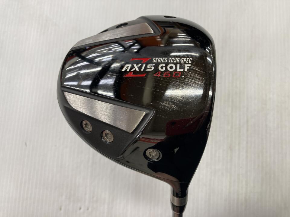 【中古】アクシスゴルフ Z460 TOUR-SPEC ドライバー 9° Rフレックス 46.5インチ ヘッドカバーあり 各種シャフト Dランク 右利き用 AXIS GOLF ゴルフクラブ ゴルフドゥ ゴルフ用品 GOLF DO 中古ゴルフク