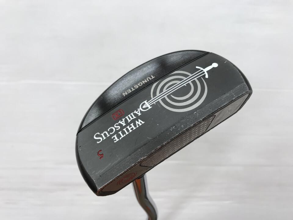 【中古】オデッセイ ホワイト・ダマスカス iX #5 パター 33.0インチ オリジナルスチール Cランク 右利き用 ODYSSEY ゴルフクラブ ゴルフドゥ ゴルフ用品 GOLF DO 中古ゴルフクラブ