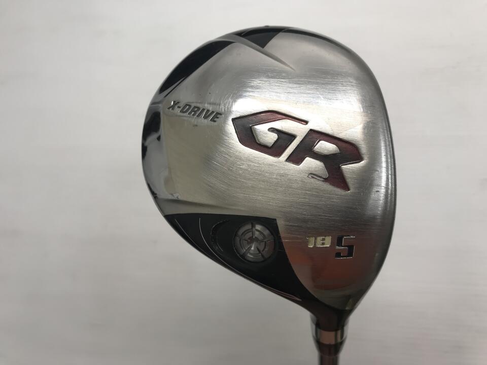 【中古】ブリヂストン ツアーステージ X-DRIVE GR (2009) FW フェアウェイウッド 5W 18° Sフレックス 42.75インチ ツアーAD B10-01W リシャフト品 Dランク 右利き用 BRIDGESTONE ゴルフクラブ ゴルフドゥ ゴ