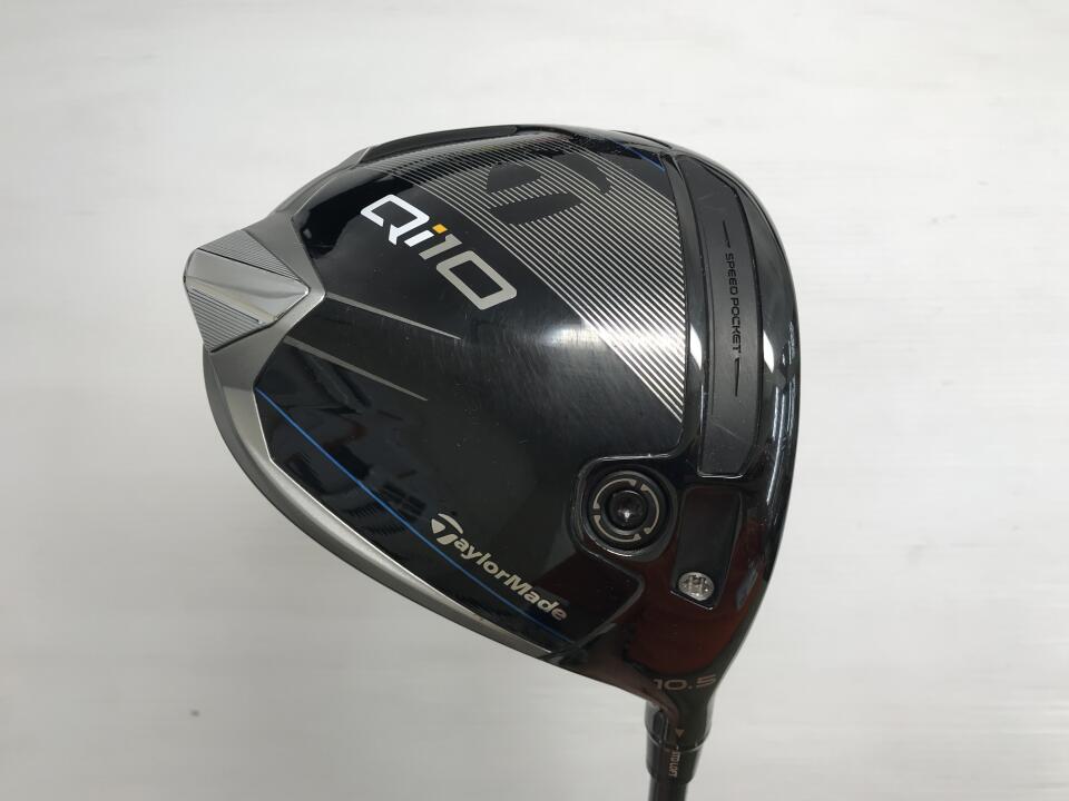 【中古】テーラーメイド Qi10 ドライバー 10.5° SRフレックス 45.75インチ ヘッドカバーあり Diamana BLUE TM50 Cランク 右利き用 Taylormade ゴルフクラブ ゴルフドゥ ゴルフ用品 GOLF DO 中古ゴルフクラ
