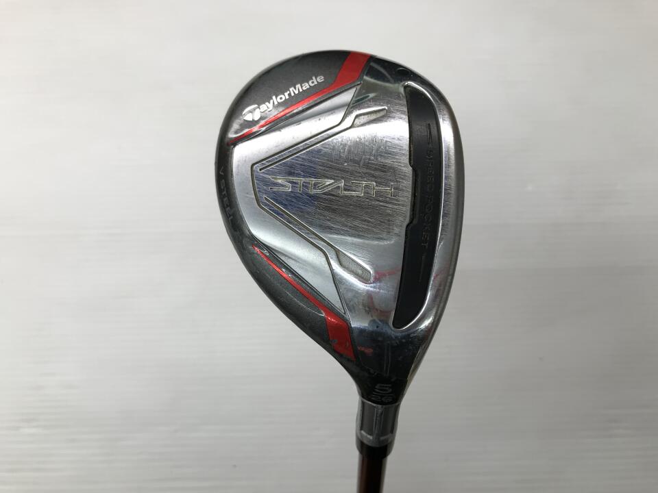 【中古】【レディースモデル】テーラーメイド STEALTH レディス ユーティリティ 26° Aフレックス 38.25インチ ヘッドカバーあり TENSEI RED TM40 Dランク 右利き用 Taylormade ゴルフクラブ ステルス ゴ