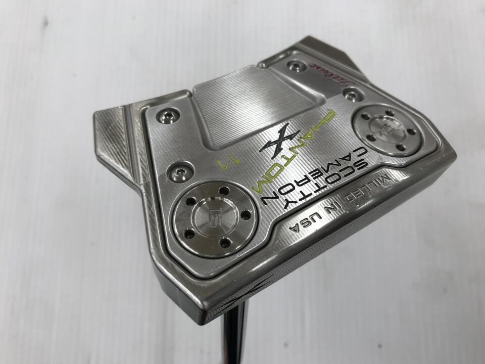 【中古】タイトリスト SC PHANTOM X 11 2021 パター 34.0インチ ヘッドカバーあり オリジナルスチール Cランク 右利き用 Titleist ゴルフクラブ スコッティキャメロン ファントムエックス ゴルフドゥ
