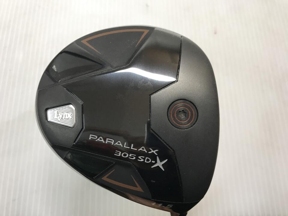 【中古】リンクス PARALLAX 305SD-X ドライバー 11.5° Sフレックス 44.0インチ ヘッドカバーあり UST PROFORCE 579 Bランク 右利き用 Lynx ゴルフクラブ ゴルフドゥ ゴルフ用品 GOLF DO 中古ゴルフクラブ