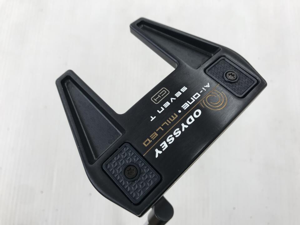 【中古】オデッセイ Ai-ONE MILLED SEVEN T CH パター 34.0インチ ヘッドカバーあり オリジナルスチール Cランク 右利き用 ODYSSEY ゴルフクラブ ゴルフドゥ ゴルフ用品 GOLF DO 中古ゴルフクラブ