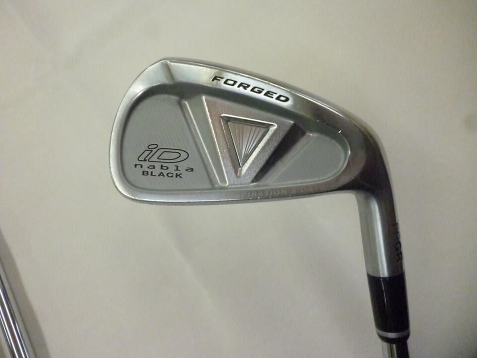 【中古】プロギア iD nabla BLACK FORGED アイアンセット S200フレックス 37.75インチ ﾀﾞｲﾅﾐｯｸｺﾞｰﾙﾄﾞﾂｱｰｲｼｭｰ リシャフト品 Cランク 右利き用 PRGR ゴルフクラブ ゴルフドゥ ゴル
