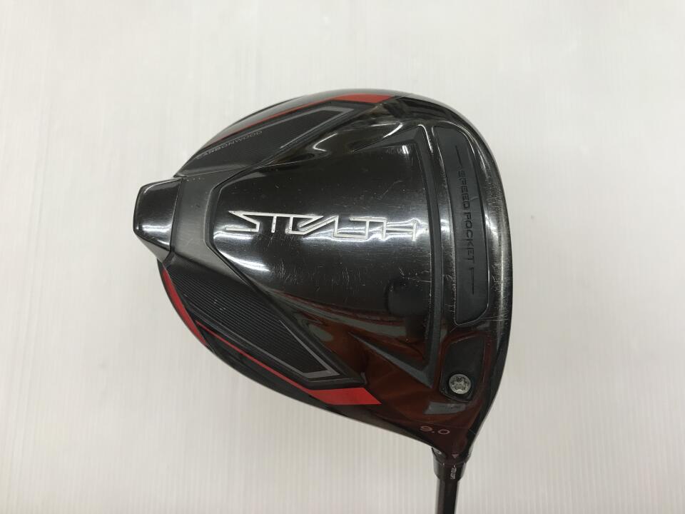 【中古】テーラーメイド STEALTH ドライバー 9° Sフレックス 45.75インチ ヘッドカバーあり TENSEI RED TM50 Dランク 右利き用 Taylormade ゴルフクラブ ステルス ゴルフドゥ ゴルフ用品 GOLF DO 中古ゴル