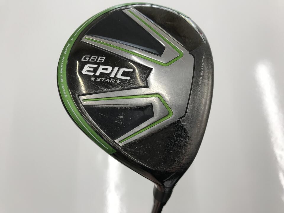 【中古】キャロウェイ GBB EPIC STAR フェアウェイウッド 3W 15° SRフレックス 43.25インチ Speeder EVOLUTION for GBB Cランク 右利き用 Callaway ゴルフクラブ エピックスター ゴルフドゥ ゴルフ用品 GOLF DO|ゴルフ ドゥ 中古クラブ店