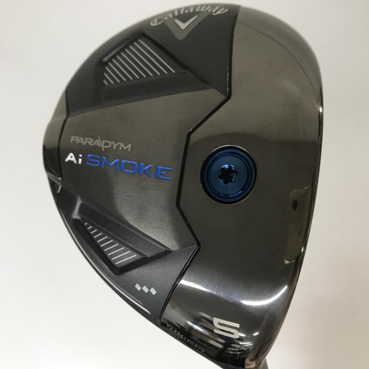 【中古】キャロウェイ PARADYM Ai SMOKE ◆◆◆ フェアウェイウッド 5W 18° Sフレックス 42.5インチ ヘッドカバーあり SPEEDER NX GREEN 60 リシャフト品 Cランク 右利き用 Callaway ゴルフクラブ パラダイ