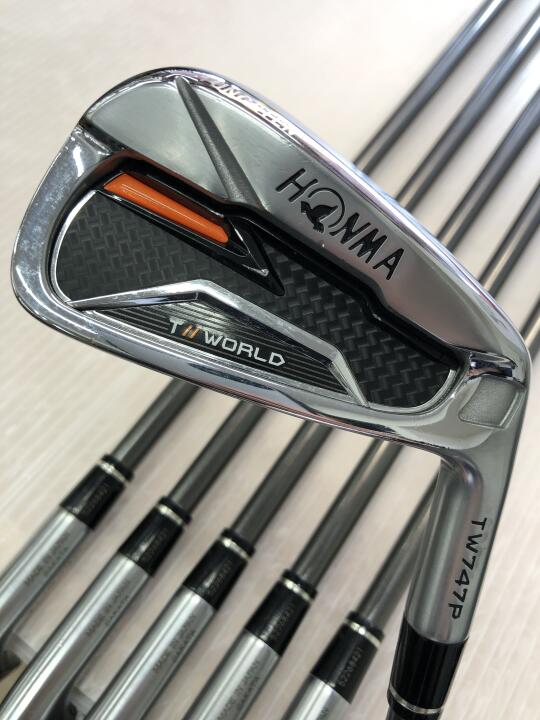 【中古】ホンマゴルフ TOUR WORLD TW747 P アイアンセット Sフレックス 38.25インチ VIZARD For TW747 50 Cランク 右利き用 ゴルフクラブ ツアーワールド ゴルフドゥ ゴルフ用品 GOLF DO 中古ゴルフクラブ