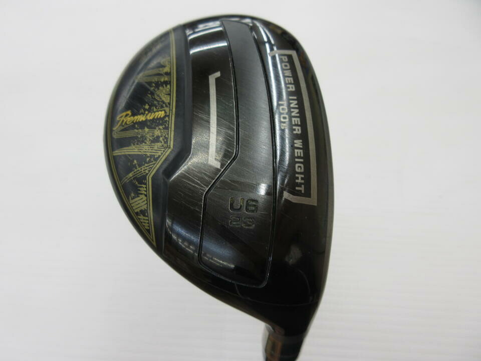 【中古】ツルヤ AXEL Gold Premium 6 ユーティリティ 23&deg; Rフレックス 38.5インチ ヘッドカバーあり AXEL Gold Premium 6 Cランク 右利き用 TSURUYA ゴルフクラブ ゴルフドゥ ゴルフ用品 GOLF DO 中古ゴルフク｜ゴルフ ドゥ 中古クラブ店