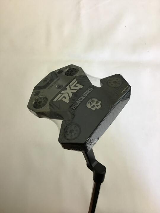 【中古】パーソンズエクストリームゴルフ BATTLE READY BLACKBIRD CN パター 34.0インチ ヘッドカバーあり オリジナルスチール Aランク 右利き用 PXG ゴルフクラブ ゴルフドゥ ゴルフ用品 GOLF DO 中古