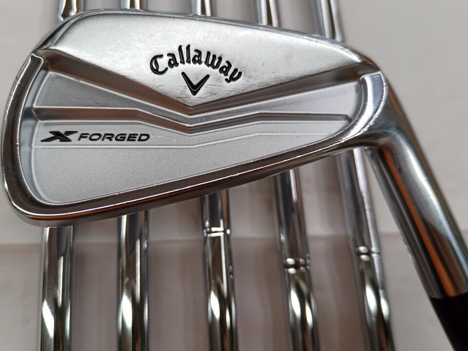 【中古】キャロウェイ X FORGED 2024 アイアンセット 26° S200フレックス 38.0インチ ダイナミックゴールド MID 115 Cランク 右利き用 Callaway ゴルフクラブ エックスフォージド2024 ゴルフドゥ ゴルフ