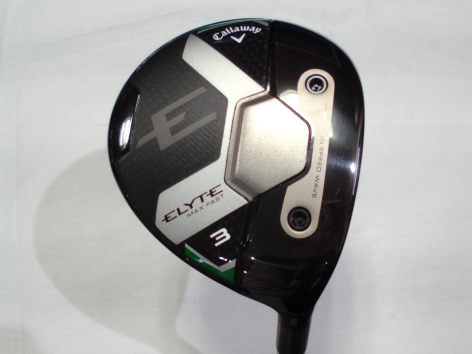 【中古】キャロウェイ ELYTE MAX FAST フェアウェイウッド 3W 16° Rフレックス 43.25インチ ヘッドカバーあり LIN-Q GREEN 40 for Callaway Cランク 右利き用 Callaway ゴルフクラブ エリートマックスファスト