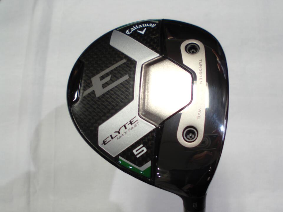 【中古】キャロウェイ ELYTE MAX FAST フェアウェイウッド 5W 19° Rフレックス 42.75インチ ヘッドカバーあり LIN-Q GREEN 40 for Callaway Cランク 右利き用 Callaway ゴルフクラブ エリートマックスファスト