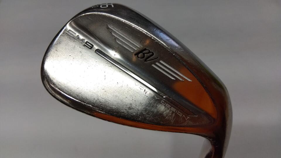 【中古】タイトリスト VOKEY SM9 ブラッシュドスチール ウェッジ Sフレックス 35.25インチ NSプロ MODUS 3 TOUR 115 Dランク 右利き用 Titleist ゴルフクラブ ボーケイSM9 ゴルフドゥ ゴルフ用品 GOLF DO 中