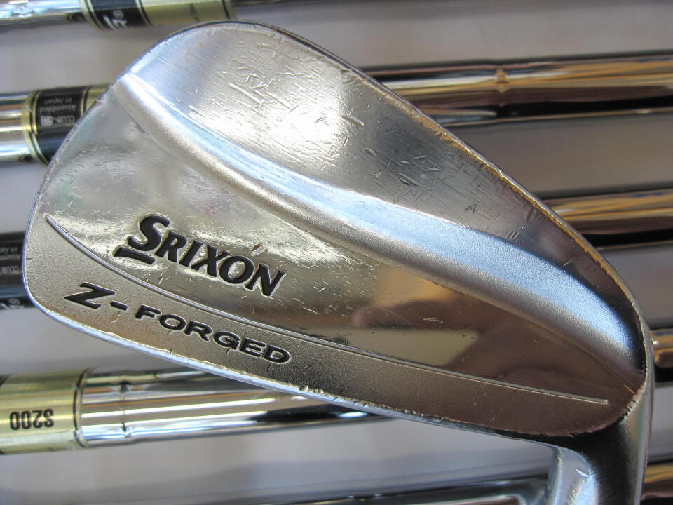 【中古】ダンロップ SRIXON Z-FORGED アイアンセット 26° S200フレックス 37.75インチ ダイナミックゴールド D.S.T. Cランク 右利き用 DUNLOP ゴルフクラブ スリクソンZフォージド ゴルフドゥ ゴルフ用