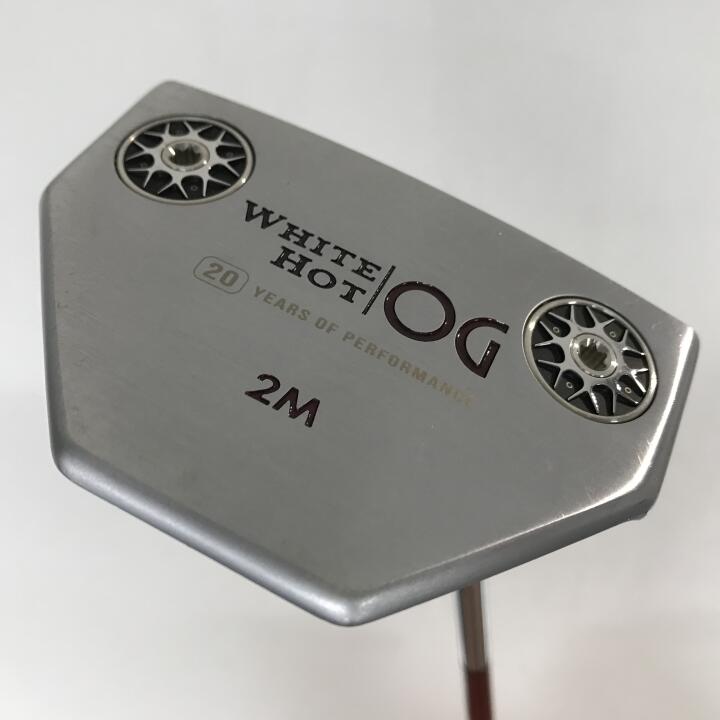 【中古】オデッセイ ホワイト ホット OG #2M パター 34.0インチ ヘッドカバーあり STROKE LAB Cランク 右利き用 ODYSSEY ゴルフクラブ ゴルフドゥ ゴルフ用品 GOLF DO 中古ゴルフクラブ