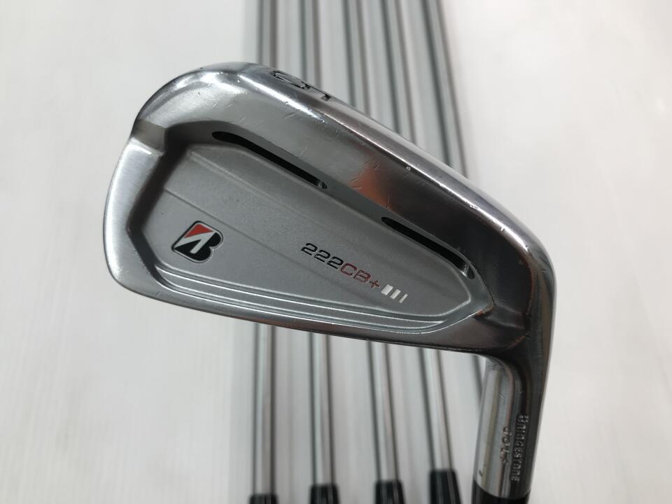 【中古】ブリヂストン 222CB+ アイアンセット Sフレックス 38.5インチ MCI B70 Cランク 右利き用 BRIDGESTONE ゴルフクラブ ゴルフドゥ ゴルフ用品 GOLF DO 中古ゴルフクラブ