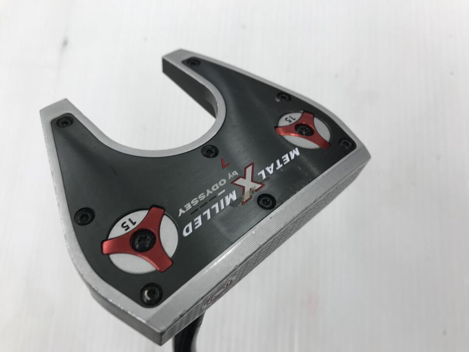 【中古】オデッセイ METAL-X MILLED #7 パター 34.0インチ ヘッドカバーあり オリジナルスチール Dランク 右利き用 ODYSSEY ゴルフクラブ ゴルフドゥ ゴルフ用品 GOLF DO 中古ゴルフクラブ｜ゴルフ ドゥ 中古クラブ店