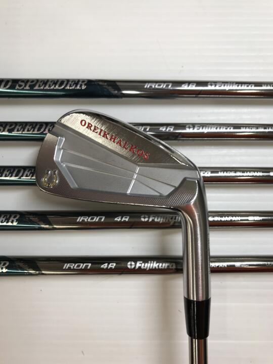 【中古】チーム ヨシムラ OREIKHALKOS HALF BLADE IRON アイアンセット 24° Rフレックス 38.0インチ DIAMOND SPEEDER リシャフト品 Cランク 右利き用 ゴルフクラブ ゴルフドゥ ゴルフ用品 GOLF DO 中古ゴルフ