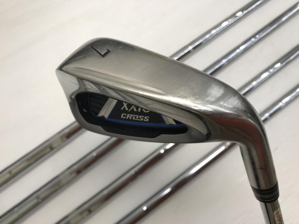 【中古】ダンロップ XXIO CROSS アイアンセット Rフレックス 37.75インチ NSプロ870GH DST for XXIO Dランク 右利き用 DUNLOP ゴルフクラブ ゼクシオクロス ゴルフドゥ ゴルフ用品 GOLF DO 中古ゴルフクラ
