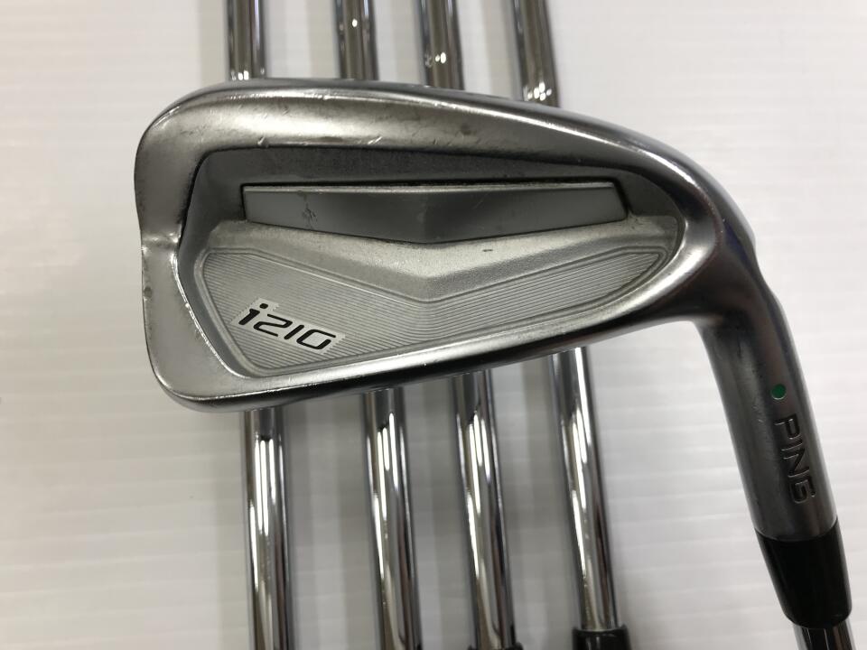 【中古】【訳あり】ピン i210 アイアンセット 37.5インチ シャフト不明 リシャフト品 Dランク 右利き用 PING ゴルフクラブ ゴルフドゥ ゴルフ用品 GOLF DO 中古ゴルフクラブ