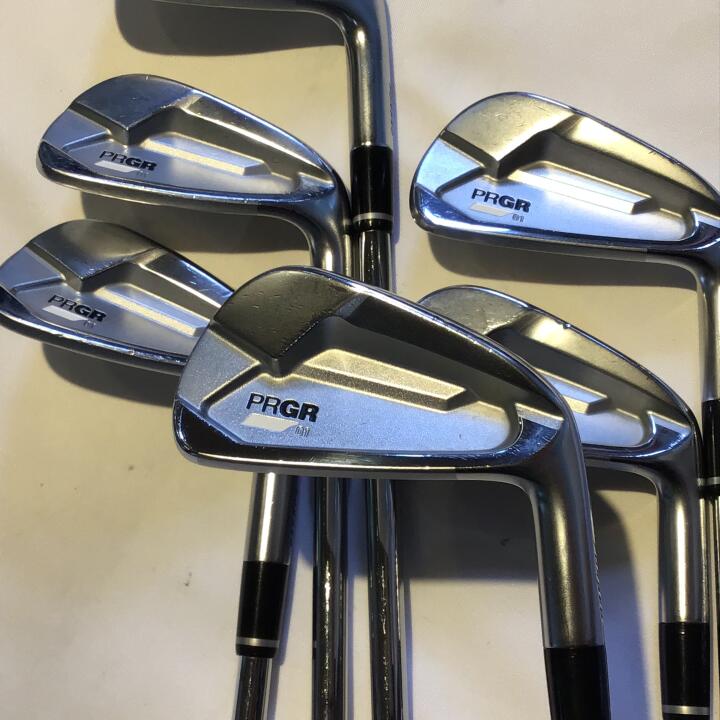 【中古】プロギア 01 IRON 2023 アイアンセット 25° Sフレックス 38.0インチ NSプロ MODUS 3 TOUR 115 Dランク 右利き用 PRGR ゴルフクラブ ゴルフドゥ ゴルフ用品 GOLF DO 中古ゴルフクラブ