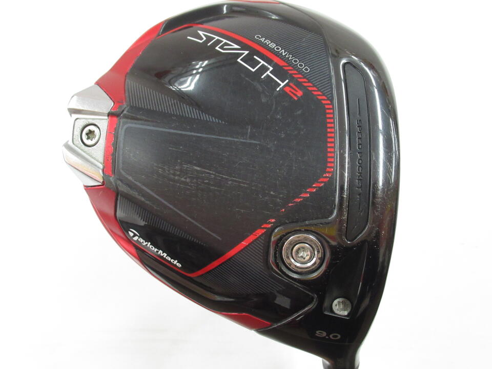 【中古】テーラーメイド STEALTH2 ドライバー 9° Sフレックス 45.25インチ ヘッドカバーあり SPEEDER NX GREEN 60 Dランク 右利き用 Taylormade ゴルフクラブ ステルス2 ゴルフドゥ ゴルフ用品 GOLF DO 中古