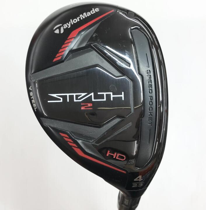 【中古】テーラーメイド STEALTH2 HD ユーティリティ 23° Rフレックス 39.75インチ TENSEI RED TM60 Cランク 右利き用 Taylormade ゴルフクラブ ステルス2HD ゴルフドゥ ゴルフ用品 GOLF DO 中古ゴルフクラブ