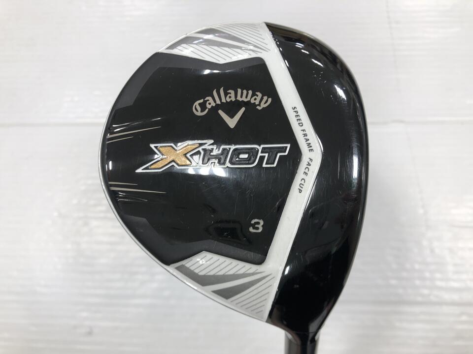 【中古】キャロウェイ X HOT 2013 フェアウェイウッド 3W 15° Sフレックス 43.0インチ X HOT シリーズ Cランク 右利き用 Callaway ゴルフクラブ エックスホット2013 ゴルフドゥ ゴルフ用品 GOLF DO 中古ゴ