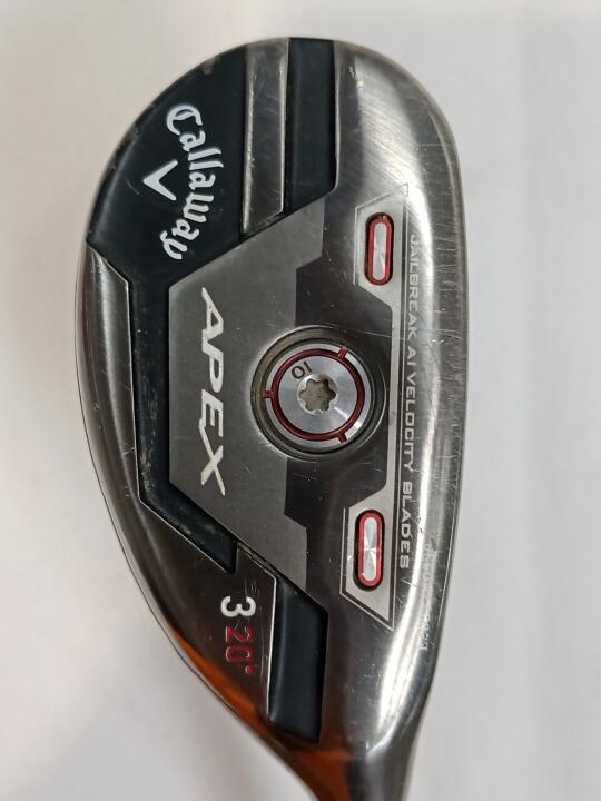 【中古】キャロウェイ APEX PRO 2021 ユーティリティ 20° Sフレックス 40.0インチ Fujikura MC 80 Dランク 右利き用 Callaway ゴルフクラブ エイペックスプロ2021 ゴルフドゥ ゴルフ用品 GOLF DO 中古ゴルフ
