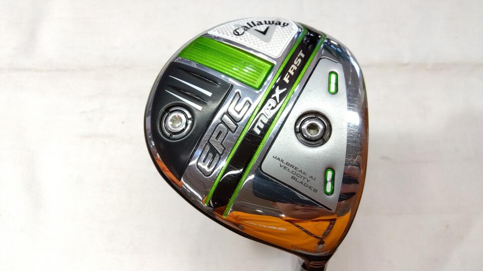 【中古】【レディースモデル】キャロウェイ EPIC MAX FAST レディス フェアウェイウッド 5W 18° Lフレックス 41.25インチ ELDIO 40 for Callaway Dランク 右利き用 Callaway ゴルフクラブ エピックマックス