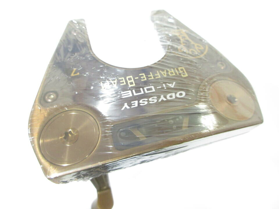 【中古】オデッセイ Ai-ONE GIRAFFE-BEAM #7 パター 34.0インチ ヘッドカバーあり オリジナルスチール Sランク 右利き用 ODYSSEY ゴルフクラブ ゴルフドゥ ゴルフ用品 GOLF DO 中古ゴルフクラブ｜ゴルフ ドゥ 中古クラブ店