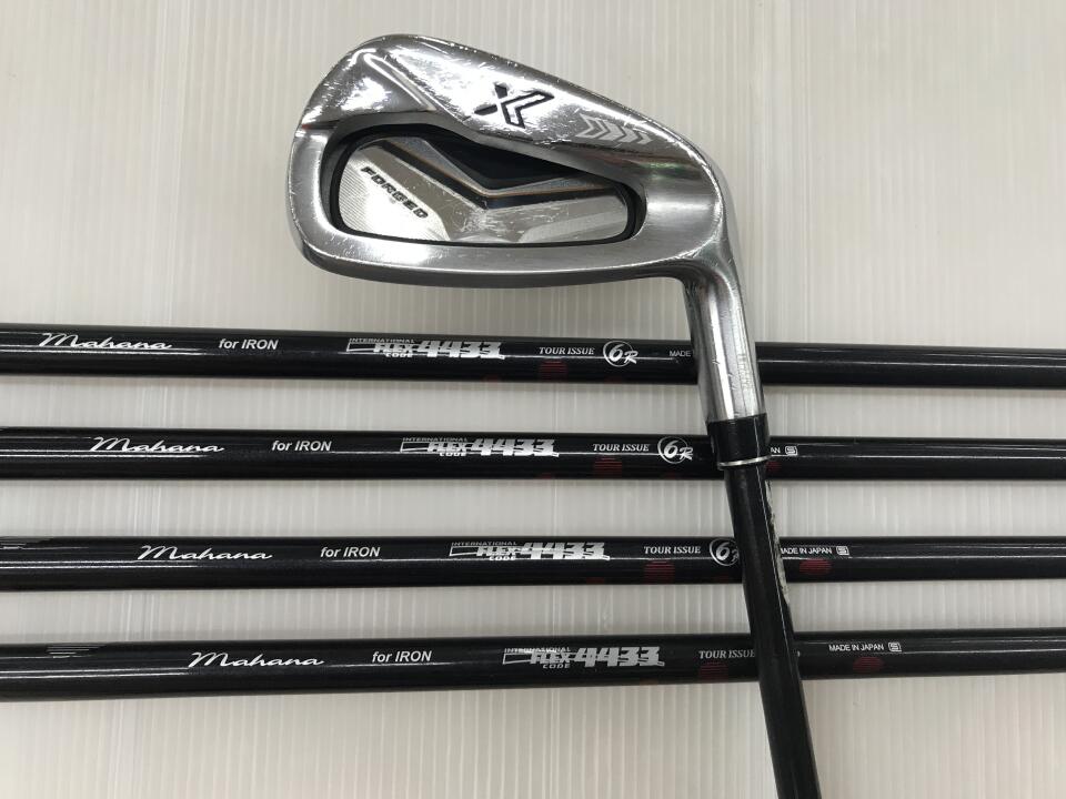 【中古】ダンロップ XXIO X-eks- アイアンセット Rフレックス 37.75インチ Miyazaki Mahana 6 リシャフト品 Dランク 右利き用 DUNLOP ゴルフクラブ ゼクシオエックス ゴルフドゥ ゴルフ用品 GOLF DO 中古ゴ