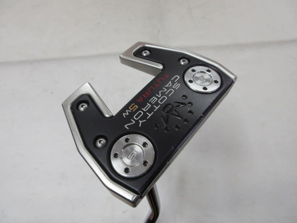 【中古】タイトリスト SC FUTURA 5W パター 34.0インチ ヘッドカバーあり オリジナルスチール Cランク 右利き用 Titleist ゴルフクラブ スコッティキャメロン フューチュラ ゴルフドゥ ゴルフ用品