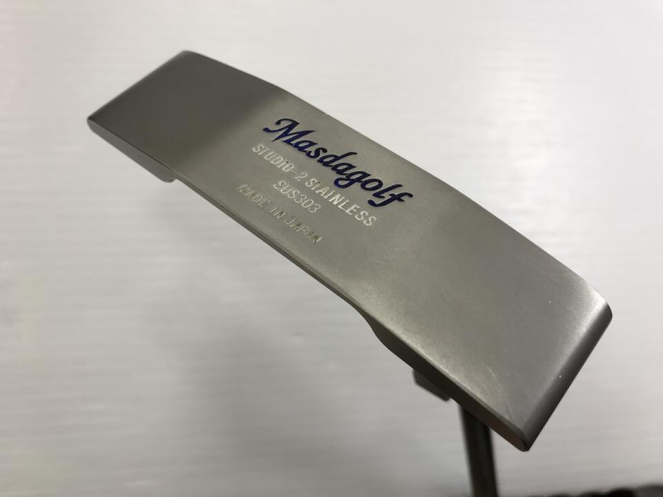 【中古】マスダ STUDIO-2 ステンレス パター 33.0インチ ヘッドカバーあり TOUR PROTO 3004 リシャフト品 Cランク 右利き用 Masda ゴルフクラブ ゴルフドゥ ゴルフ用品 GOLF DO 中古ゴルフクラブ|ゴルフ ドゥ 中古クラブ店